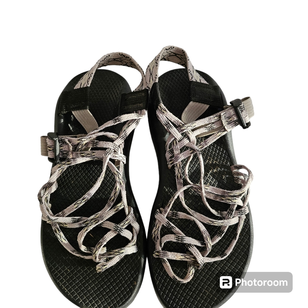 Chaco Grey Hiking Sandals Size 8